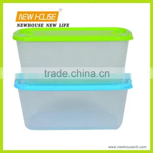 3Pcs High Quality PP Plastic Vacuum Microwave Storage Container thumbnail-1