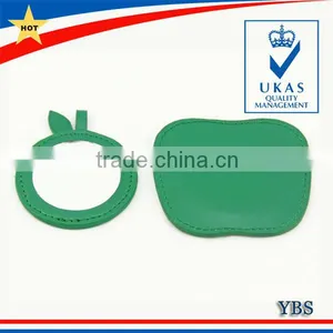 Custom Leather Factory Price Round Small Size Pocket Mirror thumbnail-1