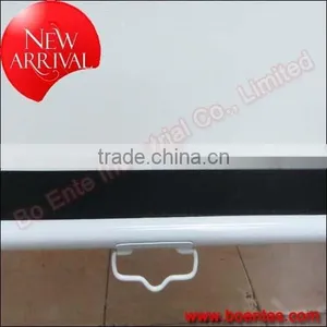 1.0 High Gain 96*96 Inch Manual Projector Screen With Self-Locking thumbnail-2