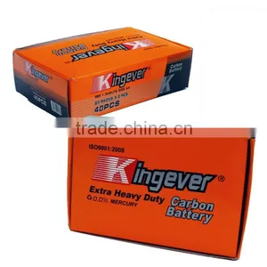 Zinc Carbon Battery Size c 1.5v R14P/R03P/R6P/R20P thumbnail-4
