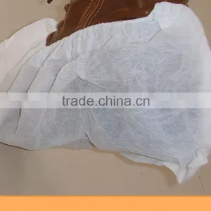 White Color Wholesale Disposable Nonwoven Shoe Cover thumbnail-4