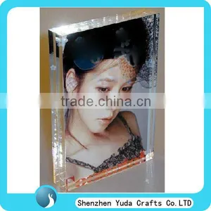 New Hot Sale Clear Acrylic Picture Sexy Photo Frame With Magnet Custom Magnetic Photo Frame thumbnail-1