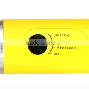 4 in 1 Car Security Tool Life Saving Hammer Alarm Emergency Light Flashlight thumbnail-2