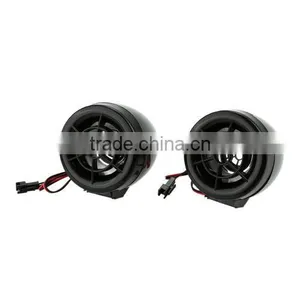 Motorcycle MP3 Player Speakers Audio Sound System FM Radio Security Alarm Wireless Remote With USB SD Slot thumbnail-2