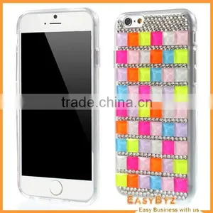 Mobile Phone Accessory Crystals Diamond Tpu Case For Iphone6 thumbnail-1