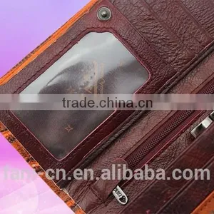 China Factory Wholesale Fashion PU Leather Clutch Purse for Women or Girls thumbnail-2