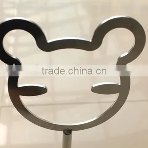 New Arrival!Metal Cute Little Bear Handbag Stand,Bag Display Rack thumbnail-2