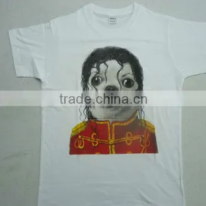 Printed T-shirt in White Color thumbnail-1