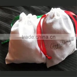 Cheap Customized Muslin Flannel Jewelry Drawstring Bags thumbnail-5