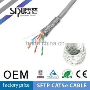 SIPU High Speed Cat5e Utp 4pr 24awg Network Cable for Tv/audio/video thumbnail-1