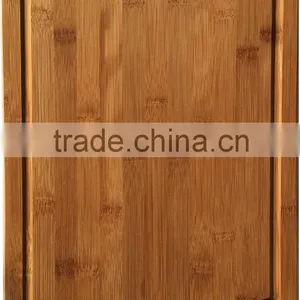 Large Bamboo Cutting Board With Groove thumbnail-1
