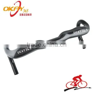 Carbon Fiber Road Bike Handlebar Carbon Bicycle Stem Handlebar thumbnail-1