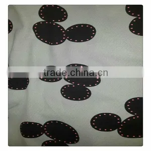Shaoxing Spandex Mess Chiffon for Shirt Fabric Dyed 100%polyester thumbnail-1