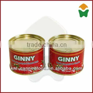 Best Canned Tomato Paste in 70gX100tins thumbnail-1
