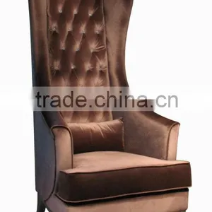 Upholsteryed High Back Queen Throne Chair TC1010 thumbnail-1