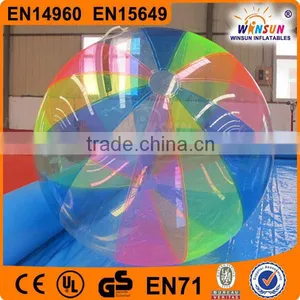 Colorful Popular Funny Water Inflatable Life Size Balls thumbnail-1
