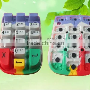Customized Silicone Keypad Custom Made Silicone Button Natural Silicone Synthetic Rubber Products Manufacturer Factory Company thumbnail-1