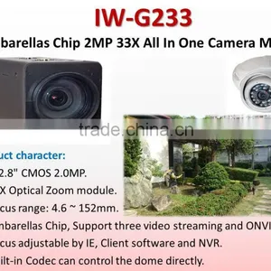 IW-G118 H.264 CMOS 1.3MP WDR 18X Optical Zoom Camera Module thumbnail-6