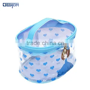 Custom Men's Clear Pvc Bag With Zipper thumbnail-1