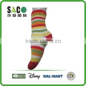 Various Stripe Fluffy Socks thumbnail-1