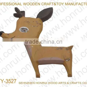 High Quality Hand Carved Wooden Animal Doll thumbnail-1