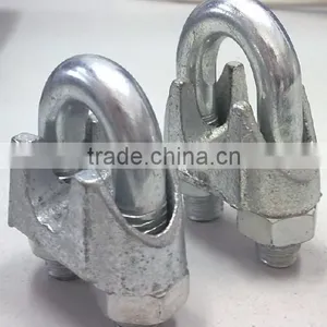 Wire Rope Clip, Metal u Clip Fastener, Clip Clamp Wire u Clip thumbnail-2