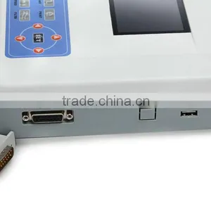 3 Channel Portable 3.5 Inch Color LCD Digital Electrocardiograph ECG Machine EKG-903BS With ECG Software thumbnail-3
