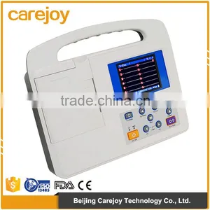 Professional Manual/Auto/Arrhythmia Analysis Modes 12 Lead One Channel Digital Portable ECG Machine With High Resolution thumbnail-1