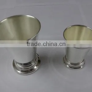 Brass Mint Julep Cup Silver Plated thumbnail-1