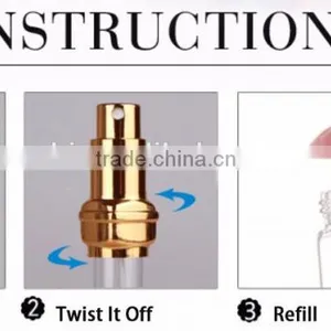A High Quality Aluminum Mini Perfume Bottle Bulb Atomizer thumbnail-4
