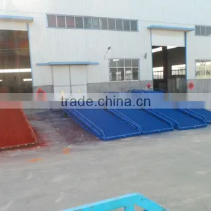 8ft or 10ft Hydraulic Dock Container Loading Ramp for Forklifts thumbnail-1