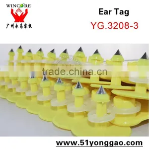 Livestock Cow Ear Tag With Laser Printing Number Cow ID Tag Animal Ear Tag thumbnail-3