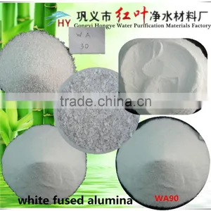 Manual Sand Blasting/polishing / Used White Fused Alumina HY Brand Granular /powder White Corundum thumbnail-1