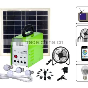 2015 Hot Sell Solar Home Light System 10W, Solar Panel System 10W, Solar Power Generator 10W thumbnail-1