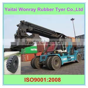 Tractor Trailer Solid Tyre 4.00-8 for Towing Tractor in Airport or Seaport thumbnail-1