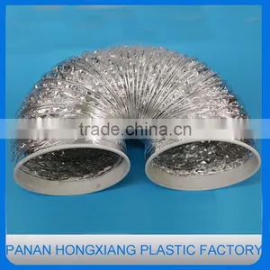 Aluminum Foil Flexible Duct For Air Ventilation Exhaust Hose thumbnail-1