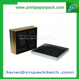 Custom Rigid Set-up Boxes Three Pieces Boxes Paper Gift Box Shoulder Box thumbnail-1