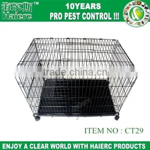 Haierc Most Popular Wire Mesh Dog Crate Large Steel Dog Cage thumbnail-3