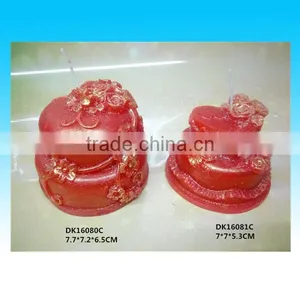 Wedding Cake Shape Pillar Candle Molds for Decoration thumbnail-1
