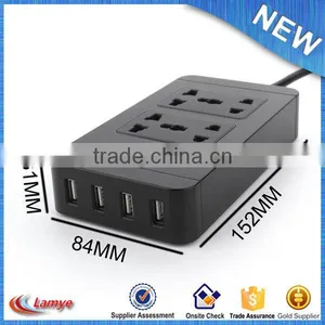 Smart Power 4 Usb Multiple Universal Outlet Socket thumbnail-3