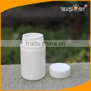 3 oz Nature White HDPE Plastic Pill Bottles With Twist Off Lids thumbnail-1