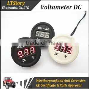Car Motorcycle Battery Waterproof Voltage Meter thumbnail-2