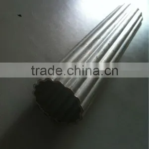 6061 & 6063 Aluminum Extrusion Hollow Circle Knurled Profile thumbnail-1