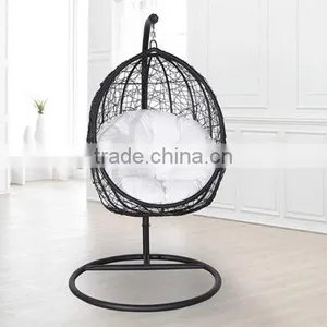 2016 Rattan Swing Patio Furniture Garden Hanging Egg Chair w/ Cushion In or Outdoor thumbnail-1