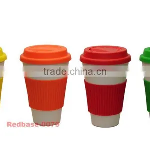 Bamboo Fiber Coffee Cup Eco-friendly Cup Biodegradable thumbnail-3