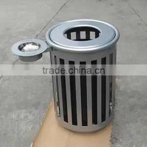 Arlau Park Street Outdoor Metal Bins thumbnail-5