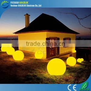 IP65 RGB Stage LED Light Ball, LED Beach Ball Light, LED Round Ball Solar Lights thumbnail-1