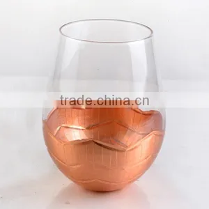 High Quality Cooper Deco Wine Glass Set for Dinner thumbnail-6
