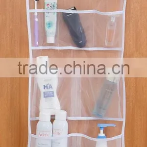 Over The Showerhead 2 Tier Deluxe Bathroom Shampoo Storage Rack thumbnail-2