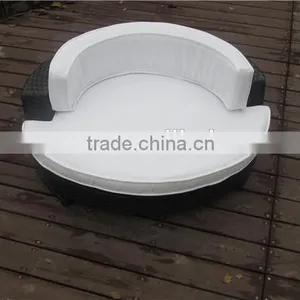 Hot Sale Round PE Rattan/Wicker Pet Dog Cat Bed thumbnail-2